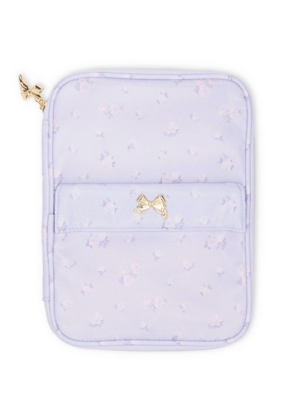 NWT LoveShackFancy x Target Everblooming Rosettes Tech Organizer Whisper Blue